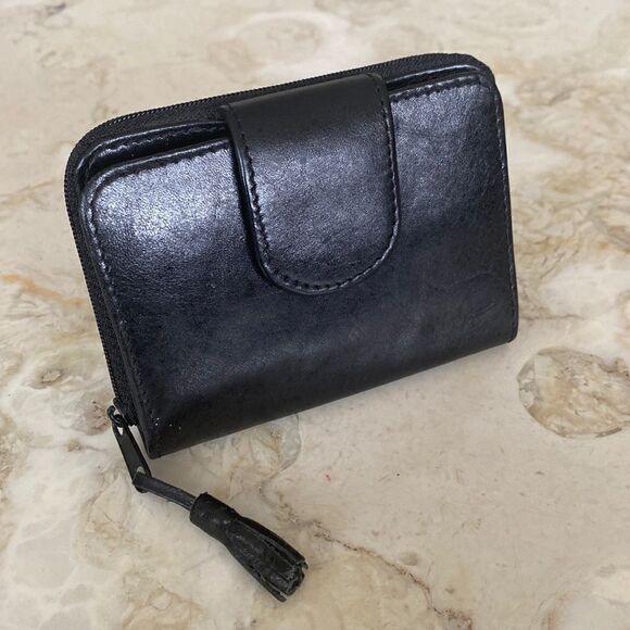 Rochelier Leather Key Wallet Unisex - Picture 1 of 13